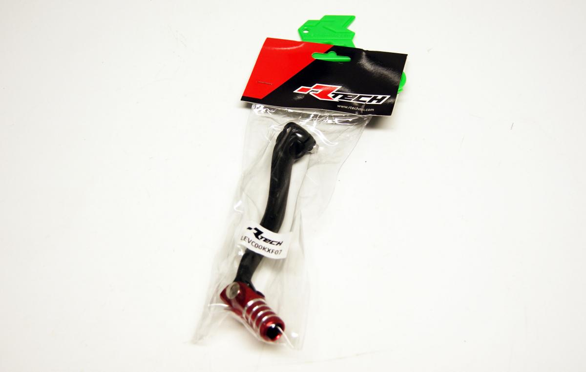 GEAR LEVER SHIFT BLACK / RED, KXF250 09-15 R-LEVC00KXF07, 13156-0614, LEVC00KXF07 thumbnail 2