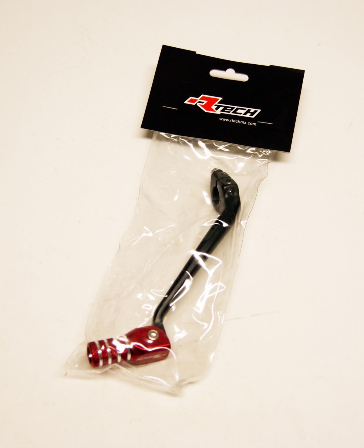 GEAR LEVER ALUM BLACK / RED, KX450F 06-15 R-LEVC00KXF08 thumbnail 2