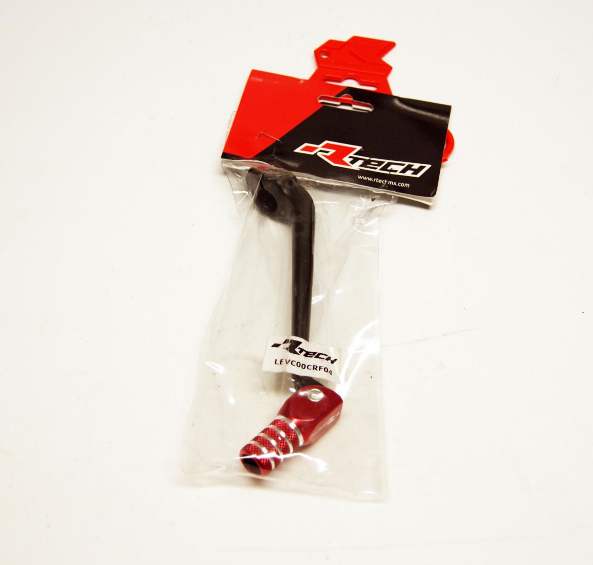 GEAR LEVER ALU. BLACK / RED, 09-16 CRF450R R-LEVC00CRF04 thumbnail 2