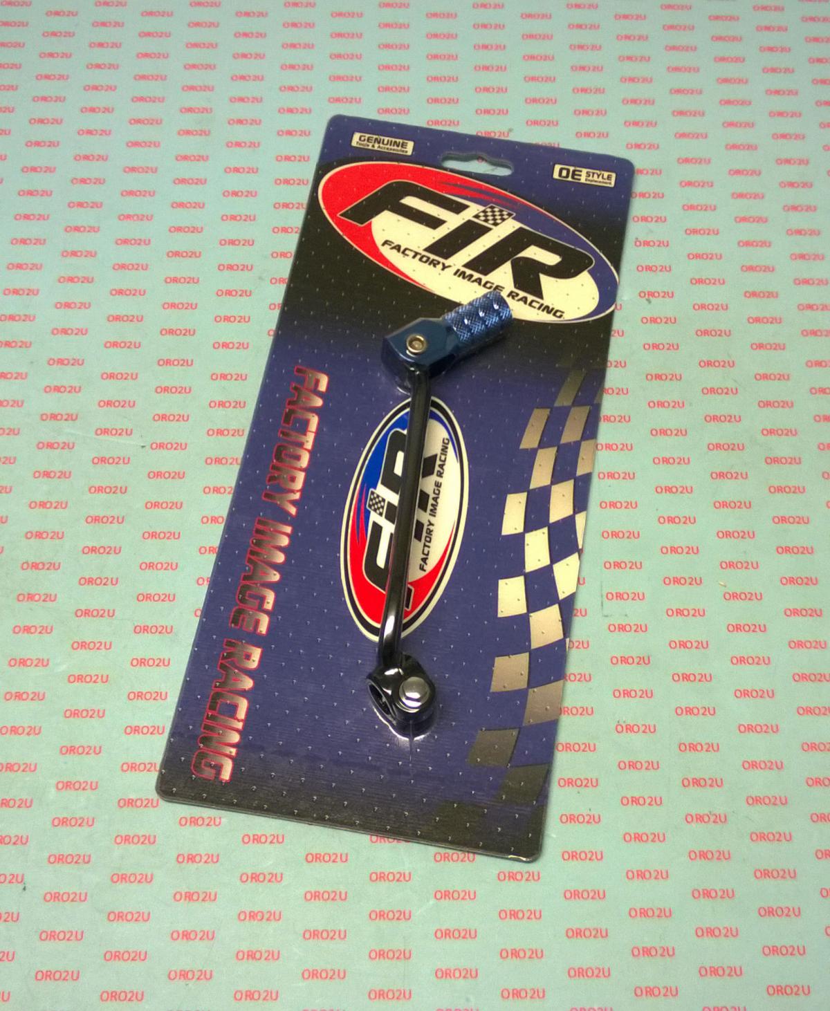 GEAR LEVER SHIFT WR 250 R X, ALUMINIUM FORGED 3D7-18110-00, FIR BRAND, BLACK & BLUE thumbnail 2