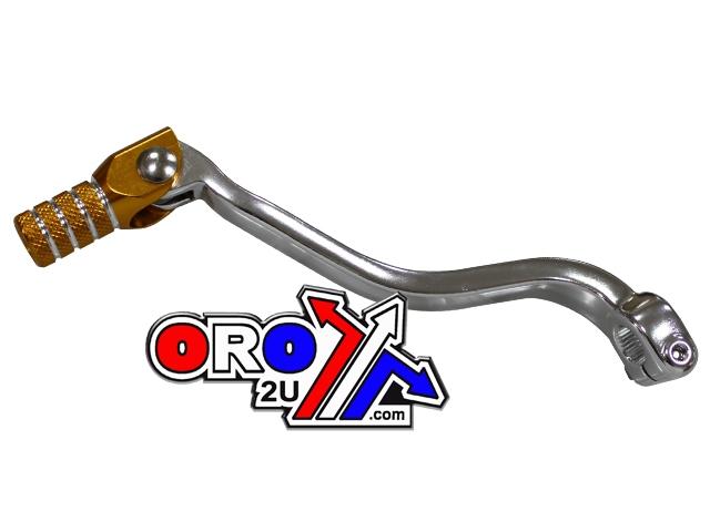 GEAR LEVER SHIFT SILVER / GOLD, MX-06124-1GL, DRZ400 00-11, 25600-05D01 thumbnail 3