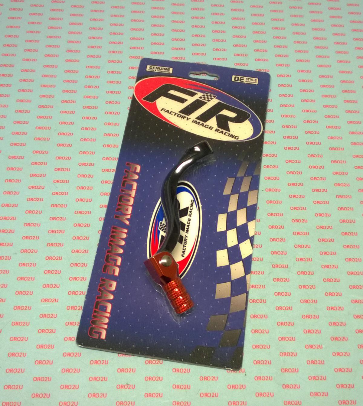 GEAR LEVER SHIFT KTM 450 2016-2022, ALUMINIUM FORGED 79434031100, FIR BRAND, BLACK & ORANGE thumbnail 2