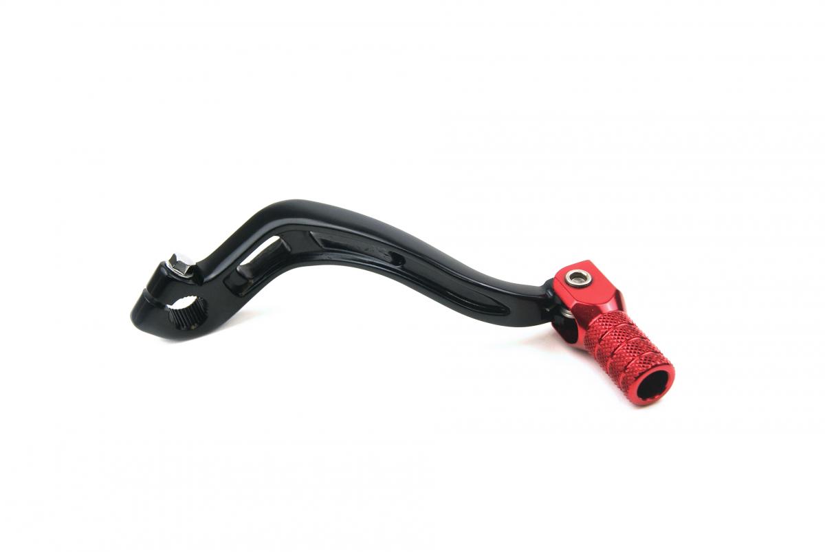 GEAR LEVER SHIFT BETA 250-520, ALUMINIUM FORGED 006050008000, FIR BRAND, BLACK & RED thumbnail 2