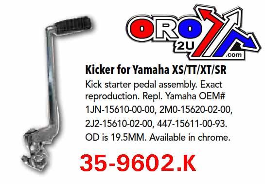 KICKSTART LEVER XS/TT/XT/SR, 1JN-15610-00-00, 2M0-15620-02-00 thumbnail 4