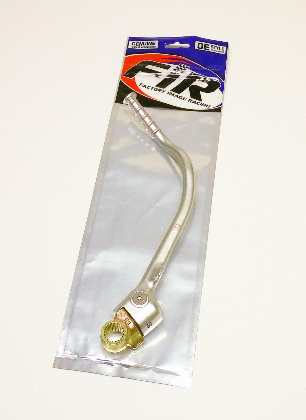 KICKSTART LEVER CRF250R 10-17, ASK-106 SILVER, 28300-KRN-306, MX-08951 thumbnail 2