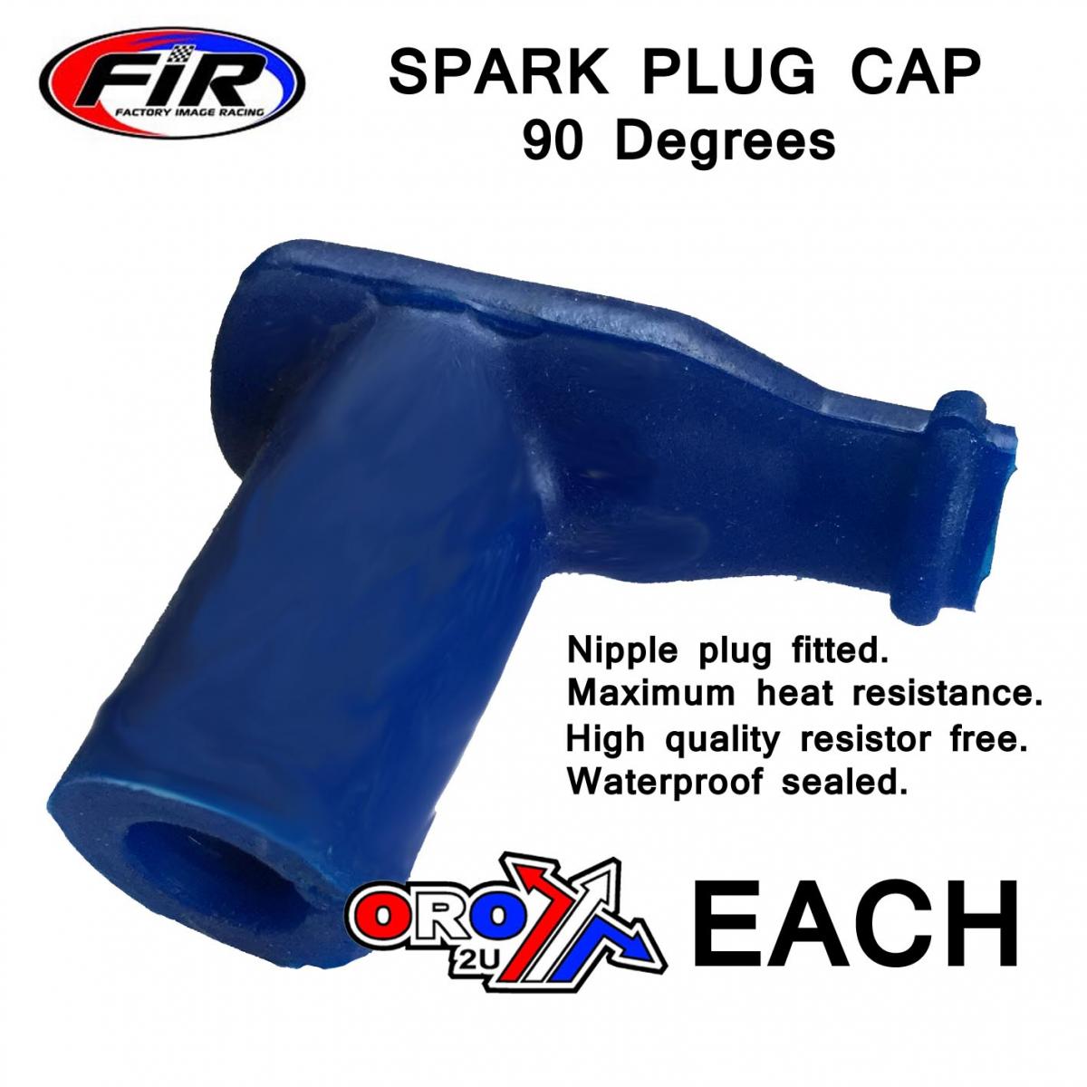 SPARK PLUG CAP RUBBER BLUE, 01-109-23 thumbnail 3