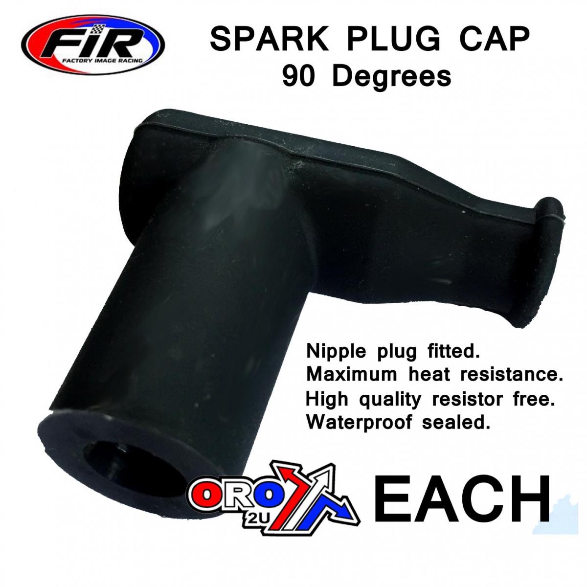 SPARK PLUG CAP RUBBER BLACK, 01-109-24 thumbnail 3