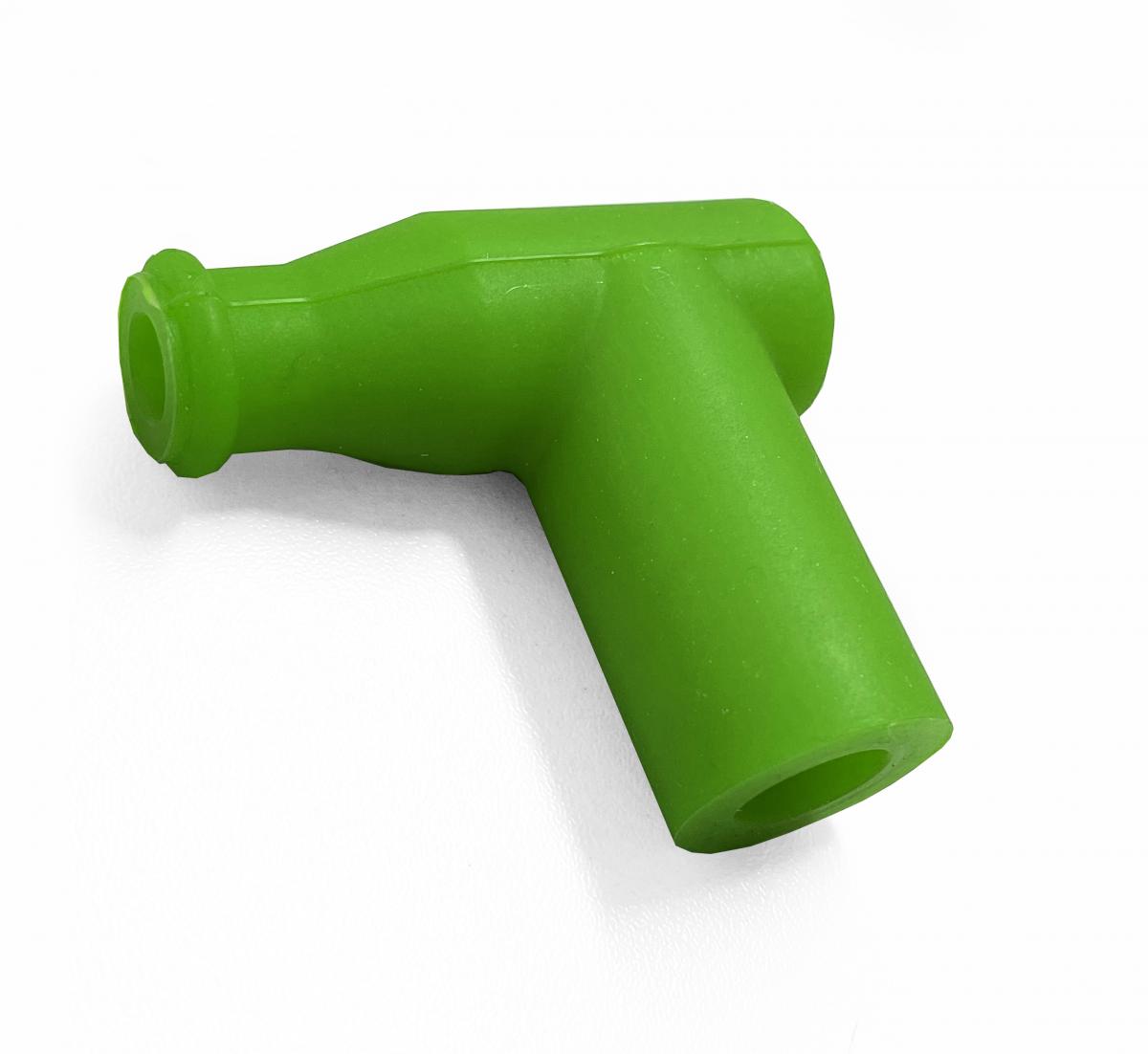 SPARK PLUG CAP RUBBER GREEN, 01-109-21