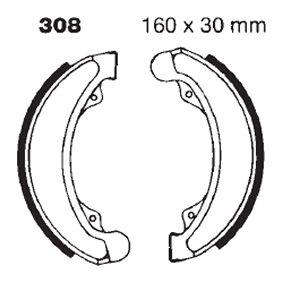 BRAKE SHOES HONDA CB125 CB175 EBC H308 thumbnail 2