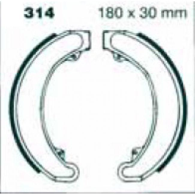 BRAKE SHOES EBC H314, VB119 S314 thumbnail 2