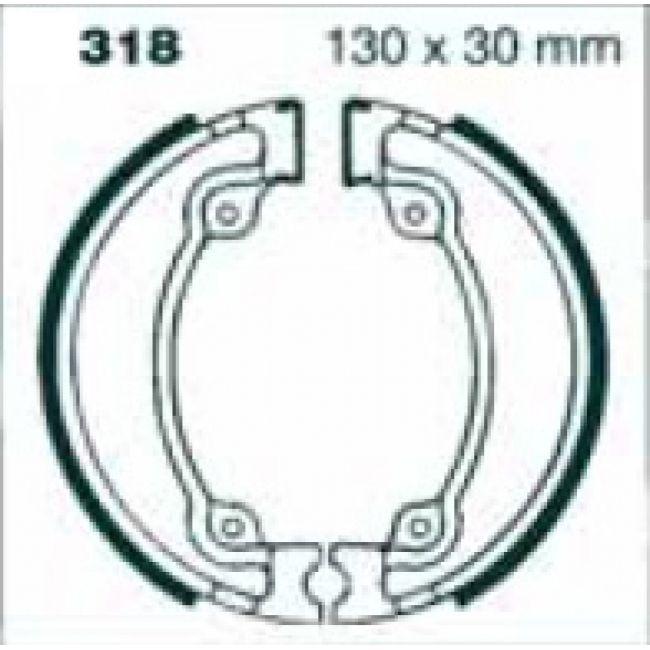 BRAKE SHOES HONDA XL 400 500 600 EBC H318 VB136 S318 thumbnail 2