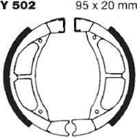 BRAKE SHOES Y502 thumbnail 2