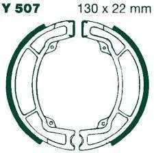BRAKE SHOES YAMAHA IT175 YZ 125 250 400 EBC Y507 thumbnail 2