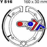 BRAKE SHOES Y516 - NO SPRINGS thumbnail 2