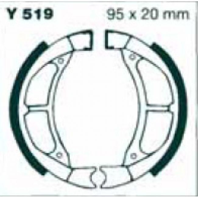 BRAKE SHOES SET Y519, VB226 thumbnail 2