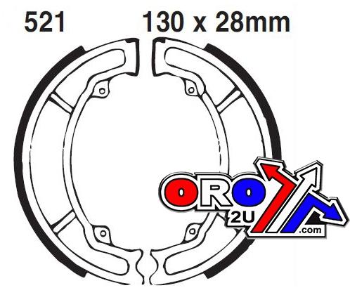 BRAKE SHOES EBC Y521 thumbnail 2