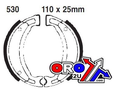 BRAKE SHOES EBC Y530 thumbnail 2