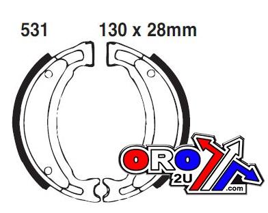 BRAKE SHOES EBC Y531 thumbnail 2