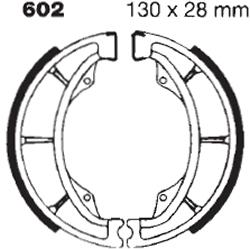 BRAKE SHOES S602 DS093 thumbnail 4