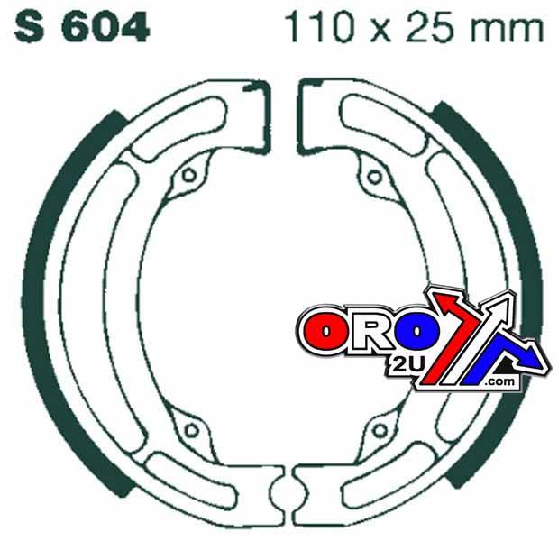 BRAKE SHOES EBC S604 thumbnail 2