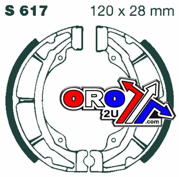 BRAKE SHOES SUZUKI EBC 617 thumbnail 2