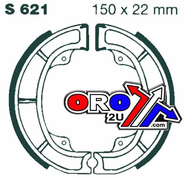 BRAKE SHOES SUZUKI S621 thumbnail 2