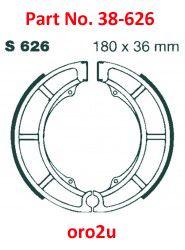 BRAKE SHOES 626 FIR -BRAND thumbnail 2