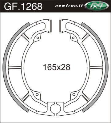 BRAKE SHOES NF1268 [EBC629] GFG1268 thumbnail 2