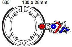 BRAKE SHOES KAWASAKI SUZUKI EBC S635 thumbnail 2