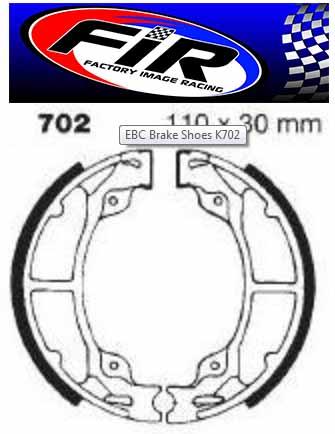 BRAKE SHOES K702 thumbnail 6