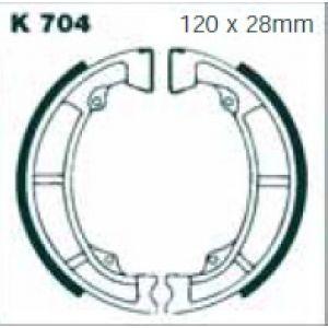 BRAKE SHOES KAWASAKI KDX 175 KX 125 EBC K704 VB408 thumbnail 2