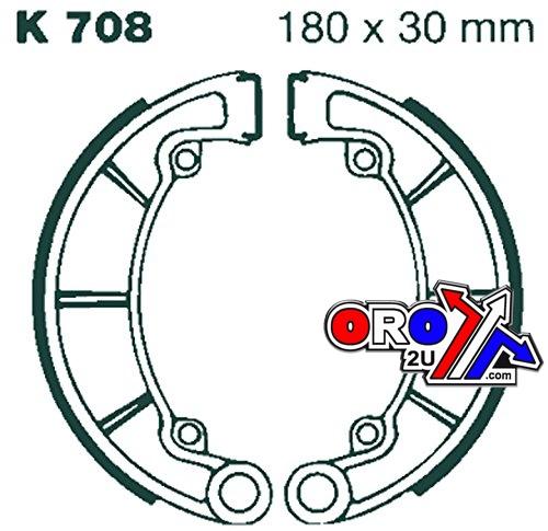 BRAKE SHOES 1976-1978 KAWASAKI KH400 K708 thumbnail 2