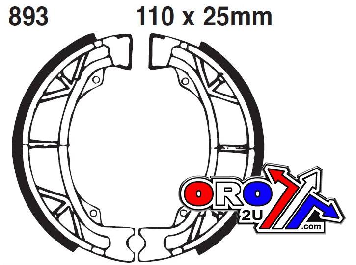 BRAKE SHOES EBC 893 thumbnail 2