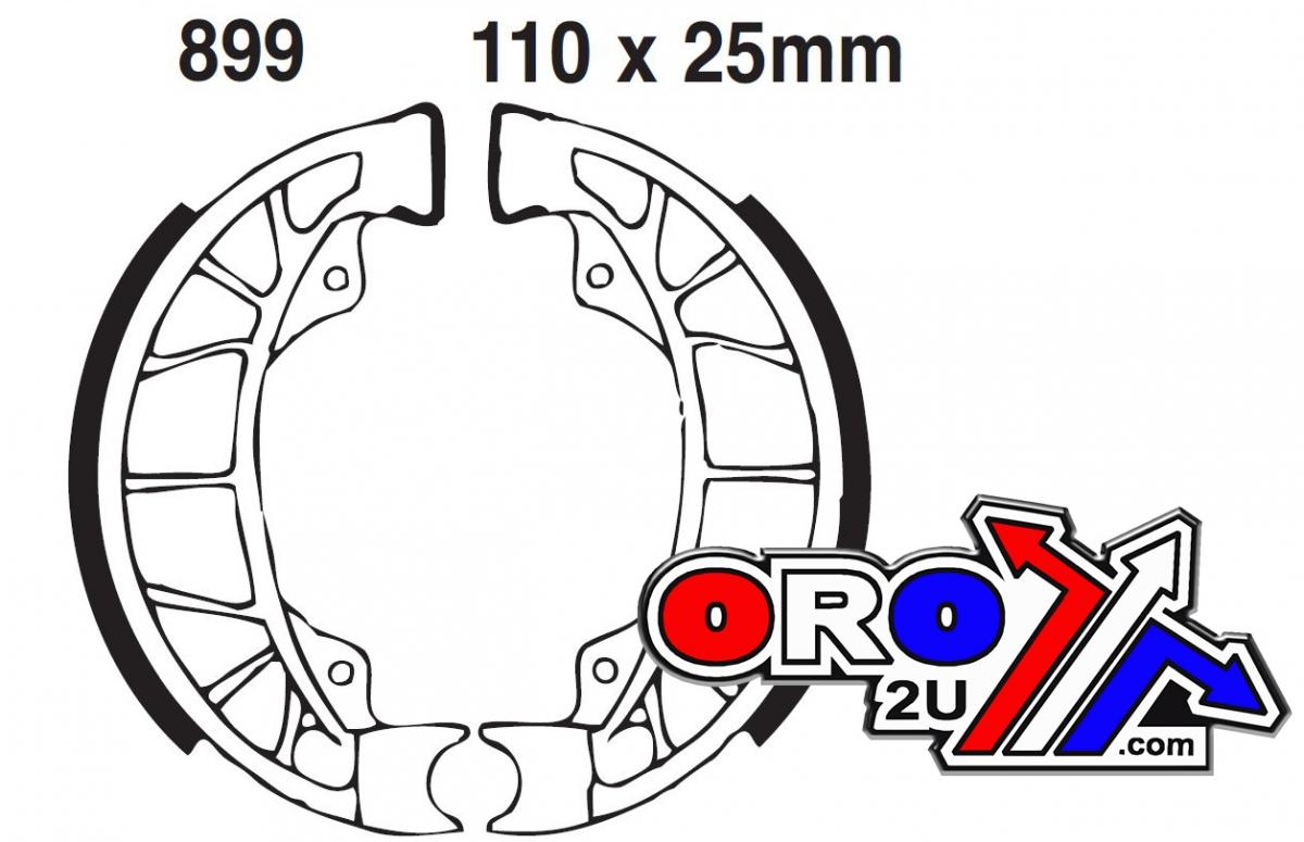 BRAKE SHOES EBC 899 thumbnail 2