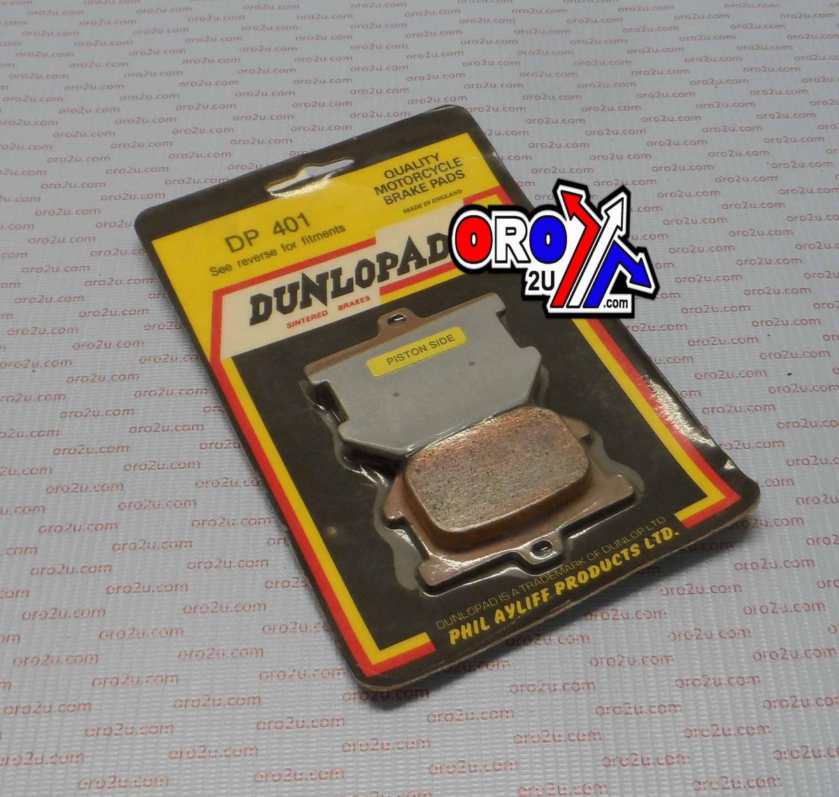 BRAKE PADS SINTERED DP BRAKES, DP401 BRAKES Premium Sintered thumbnail 2