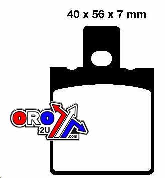 BRAKE PADS STD EBC FA047 thumbnail 2