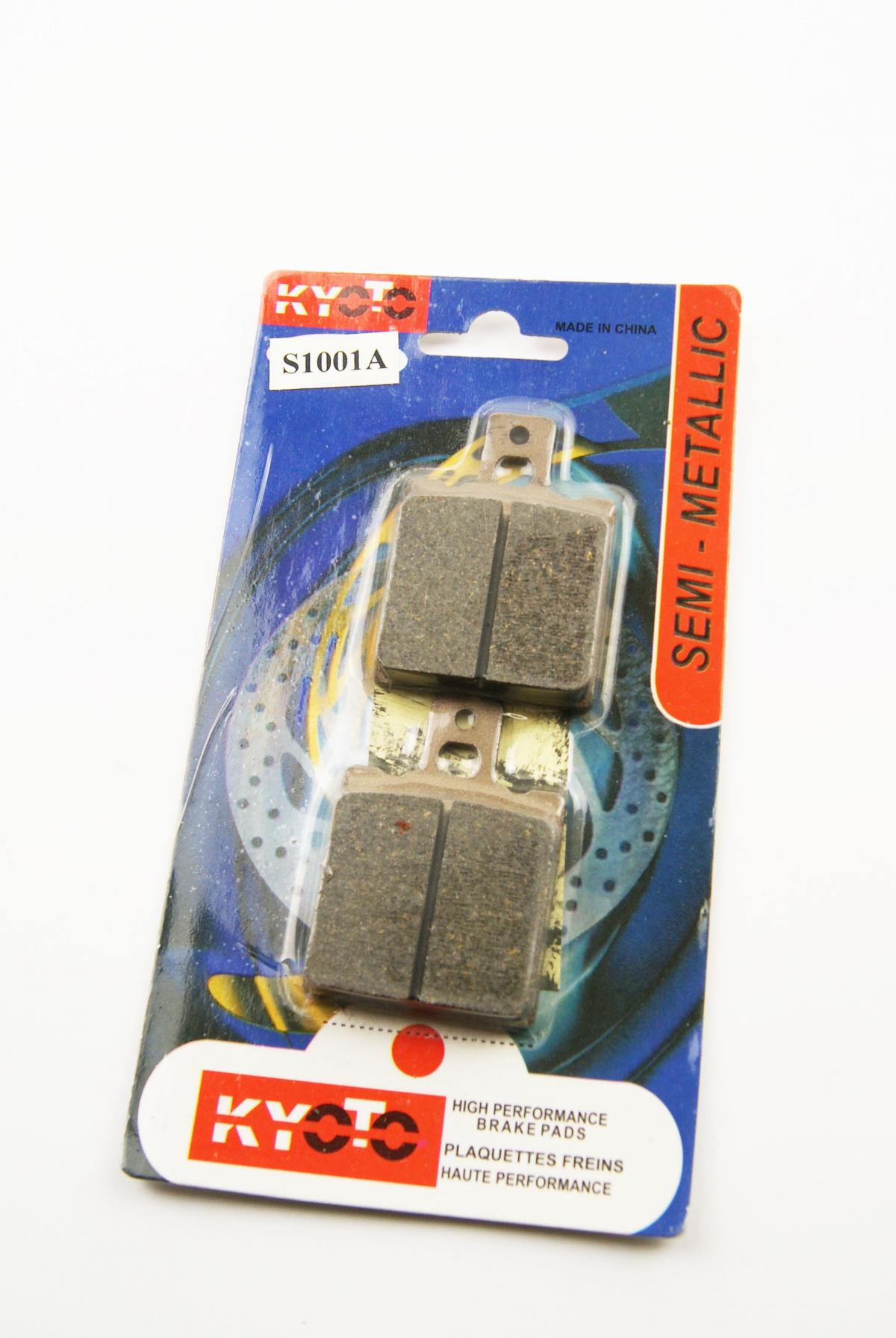 BRAKE PADS SEMI-METAL, KYOTO S1001A image 1