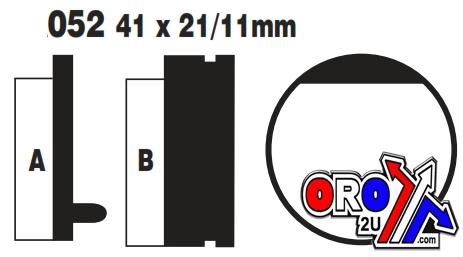 BRAKE PADS DISC VD119 1001190 thumbnail 3