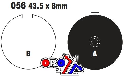BRAKE PADS STD EBC FA056 thumbnail 2