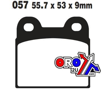 BRAKE PADS STD EBC FA057 thumbnail 2