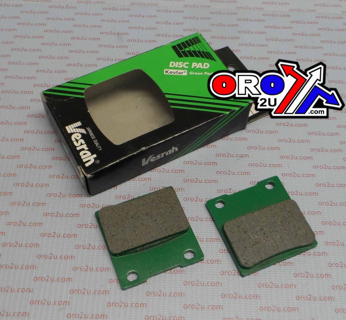BRAKE PADS DISC VESRAH VD416 1004160 thumbnail 2