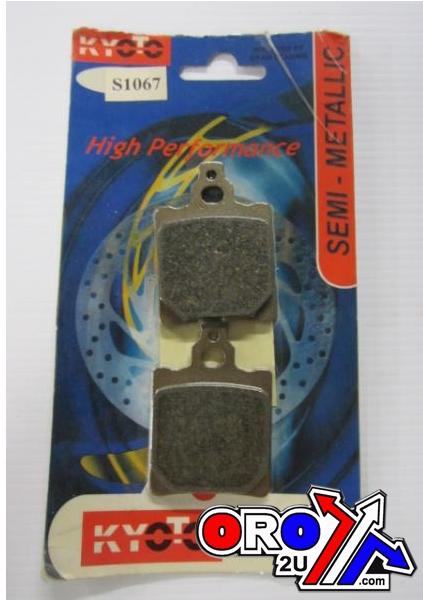 BRAKE PADS STD SEMI-METAL, KYOTO S1067 image 1
