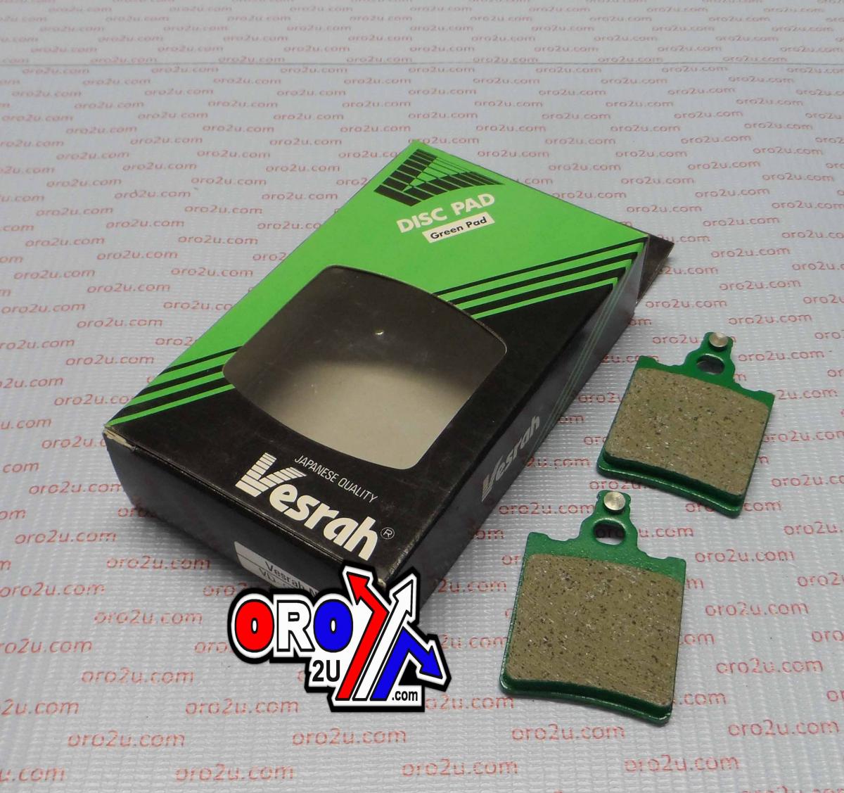 BRAKE PADS STD VESRHA 39-060SVES image 1