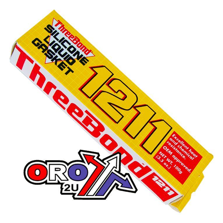 THREEBOND SILICONE GASKET 1211, WHITE RTV, CM007003 thumbnail 2