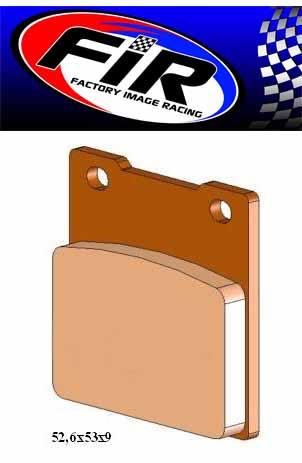 BRAKE PADS SINTERED METAL N4, RD-N4 HIGH FRICTION, DB2035 RD-N4 thumbnail 3