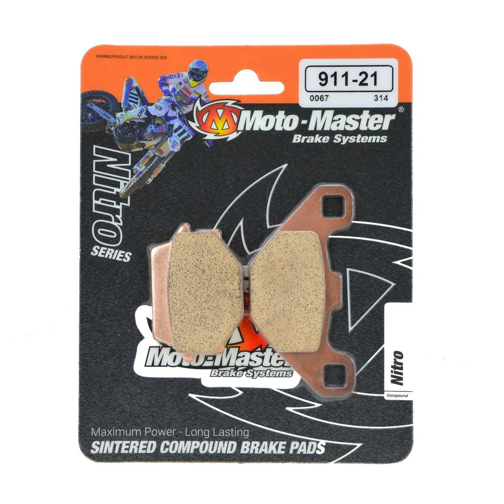 BRAKE PADS SINTERED NITRO, MOTO-MASTER 091121, 39-067 image 1
