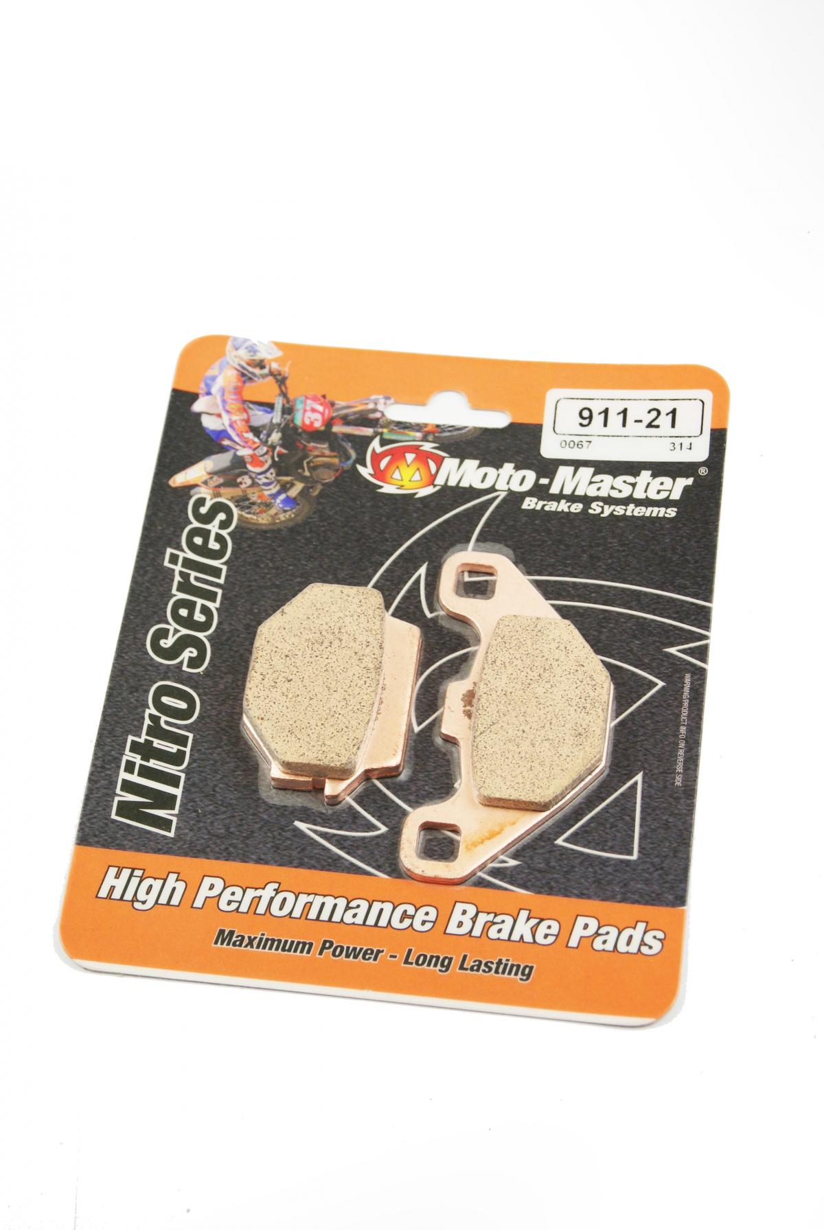 BRAKE PADS SINTERED NITRO, MOTO-MASTER 091121, 39-067 thumbnail 2