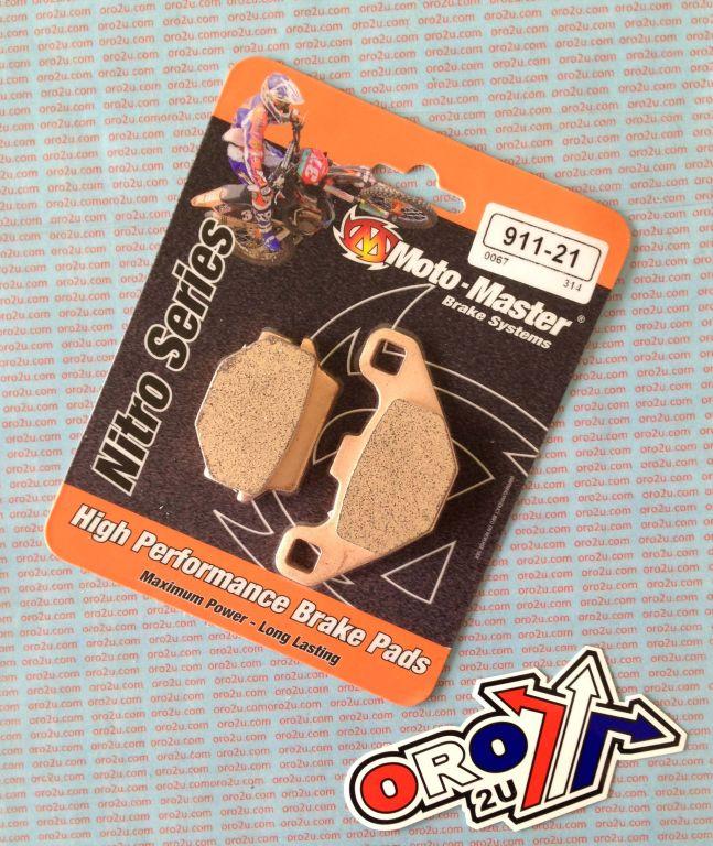 BRAKE PADS SINTERED NITRO, MOTO-MASTER 091121, 39-067 thumbnail 3