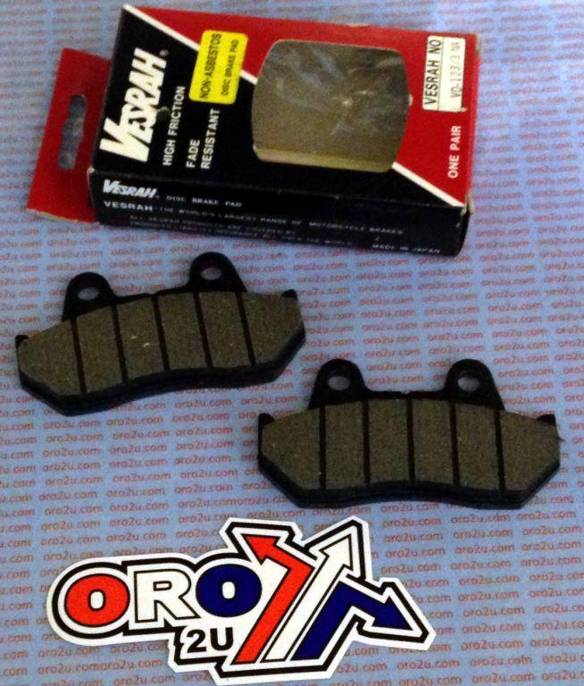 BRAKE PADS STD VD123-3 image 1