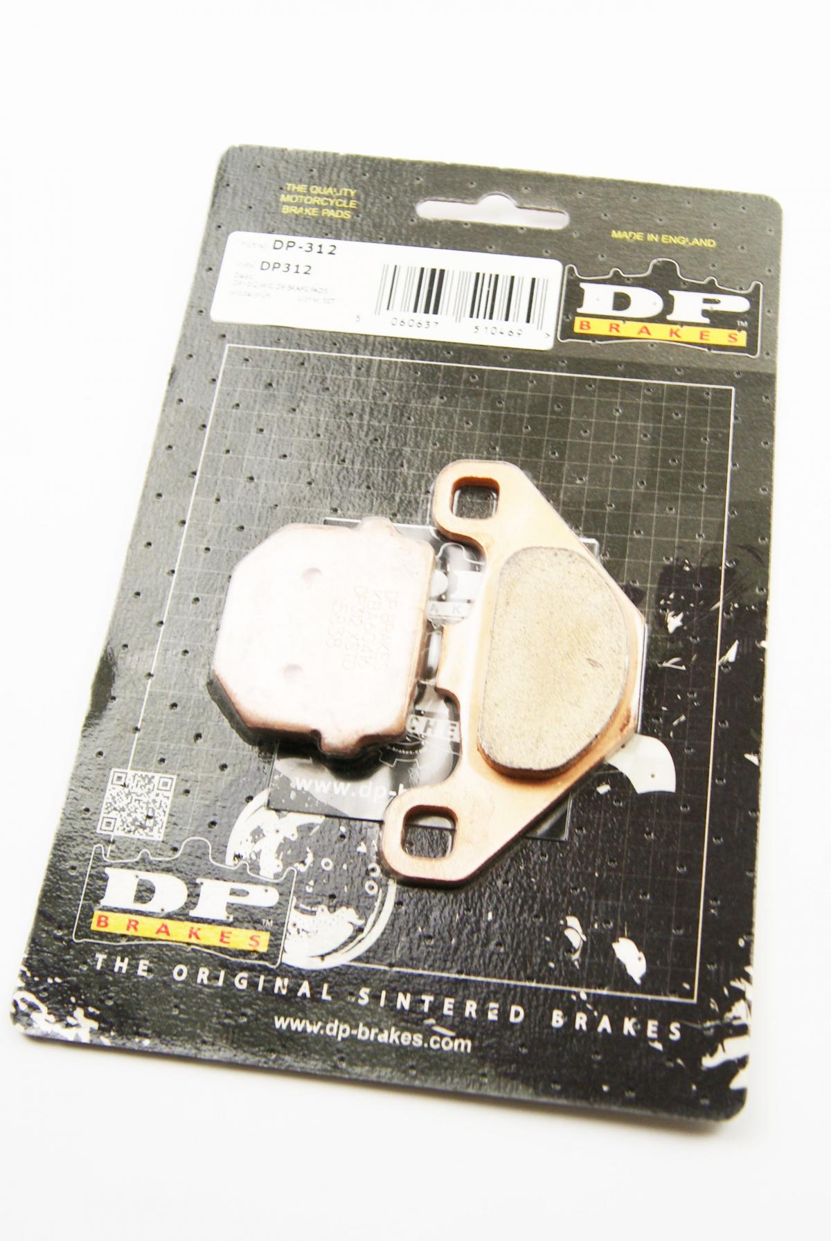 BRAKE PADS SINTERED DP BRAKES DP312, FULL METAL 41-312.H.DP thumbnail 2